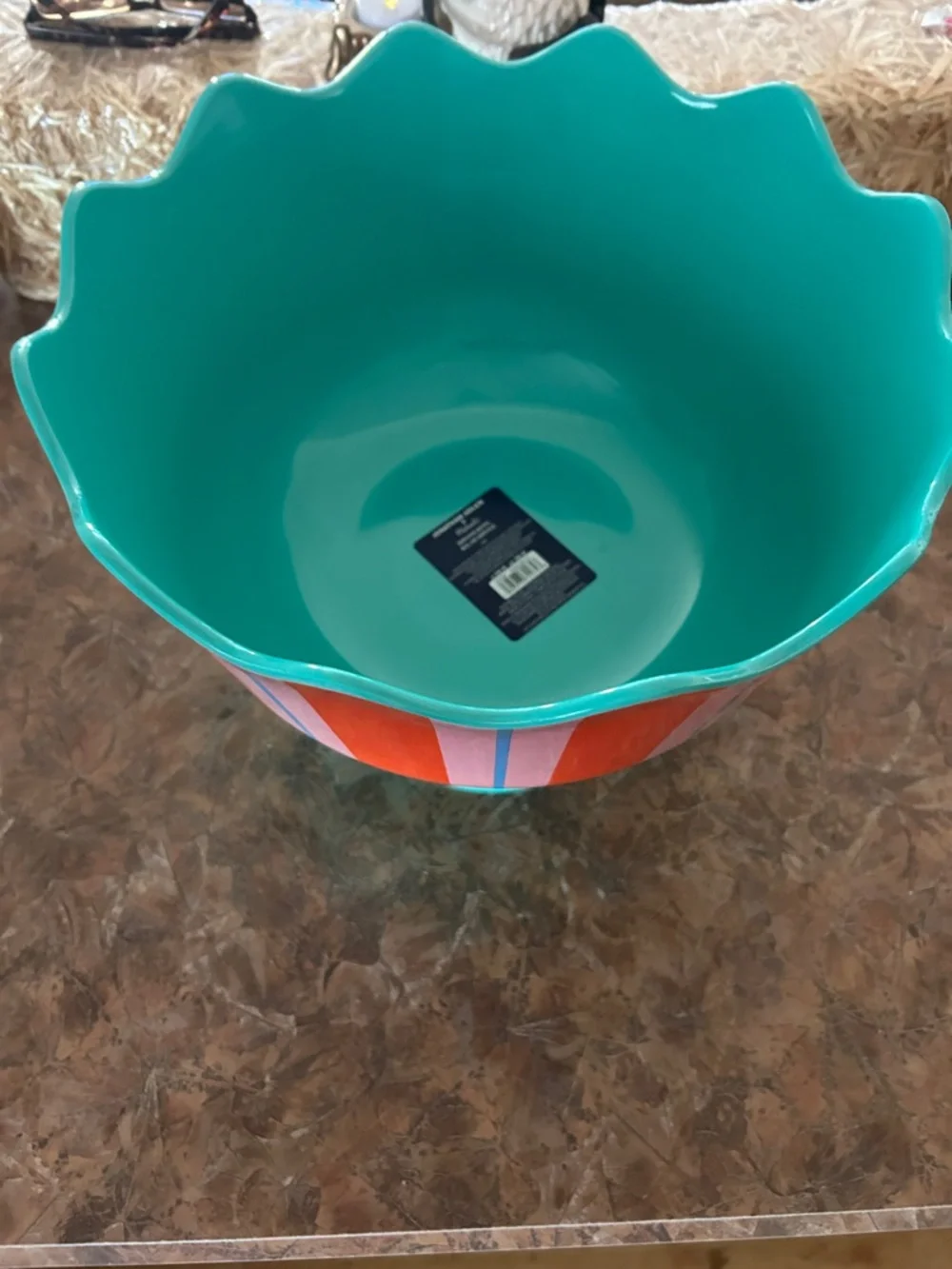 Jonathan Alder Summer Inspired Tulip Pedestal Serving Bowl